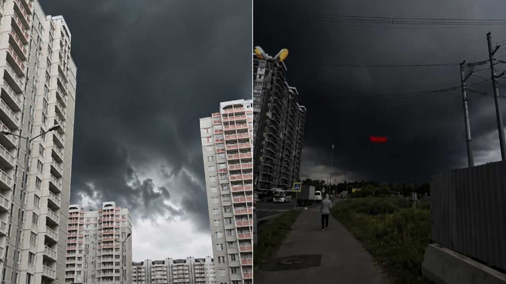 Serangan Drone Terbesar Ukraina Picu Fenomena ‘Hujan Hitam’ di Langit Moskow