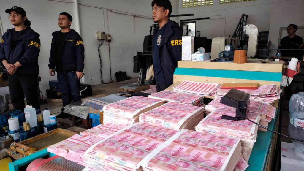 Polisi Terluka Saat Gerebek Pabrik Duit Palsu di Tangsel, Empat Orang Diamankan