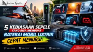 5 Kebiasaan Sepele yang Bisa Membuat Baterai Mobil Listrik Cepat Menurun