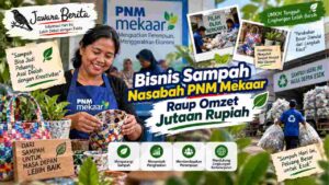 Bisnis Sampah Nasabah PNM Mekaar Raup Omzet Jutaan Rupiah