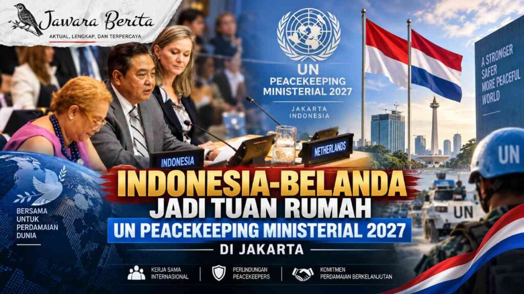 Indonesia-Belanda Jadi Tuan Rumah UN Peacekeeping Ministerial 2027 di Jakarta