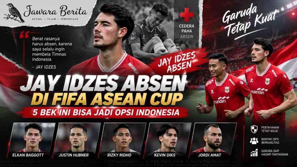 Jay Idzes Absen di FIFA ASEAN Cup, 5 Bek Ini Bisa Jadi Opsi Indonesia