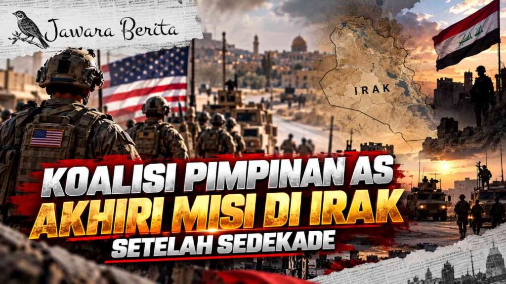 Koalisi Pimpinan AS Akhiri Misi di Irak Setelah Sedekade