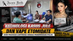 Kronologi Kasus Jule dan Vape Etomidate, Dari Pesanan Cartridge hingga Pemeriksaan Polisi