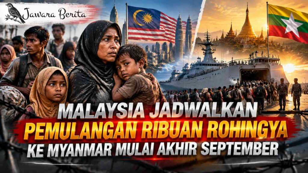 Malaysia Jadwalkan Pemulangan Ribuan Rohingya ke Myanmar Mulai Akhir September