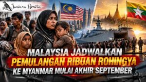 Malaysia Jadwalkan Pemulangan Ribuan Rohingya ke Myanmar Mulai Akhir September