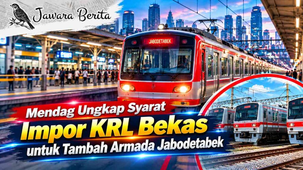 Mendag Ungkap Syarat Impor KRL Bekas untuk Tambah Armada Jabodetabek