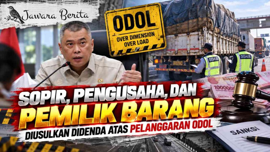 Sopir, Pengusaha, dan Pemilik Barang Diusulkan Didenda atas Pelanggaran ODOL