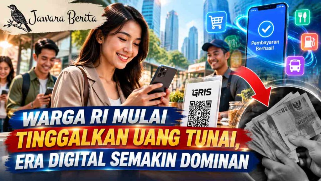 Warga RI Mulai Tinggalkan Uang Tunai, Era Digital Semakin Dominan