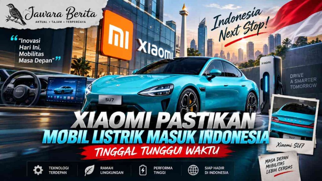 Xiaomi Pastikan Mobil Listrik Masuk Indonesia, Tinggal Tunggu Waktu