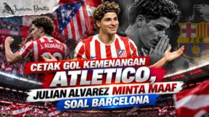 Cetak Gol Kemenangan Atletico, Julian Alvarez Minta Maaf soal Barcelona