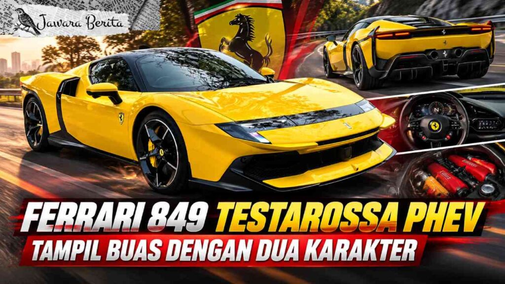 Ferrari 849 Testarossa PHEV Tampil Buas dengan Dua Karakter