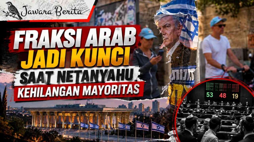 Fraksi Arab Jadi Kunci Saat Netanyahu Kehilangan Mayoritas