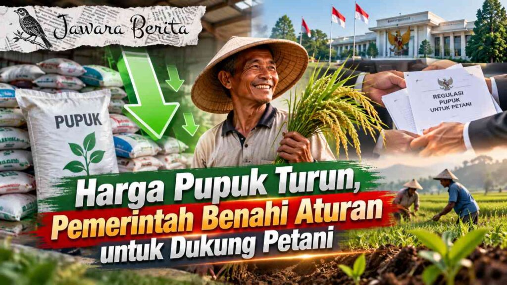 Harga Pupuk Turun, Pemerintah Benahi Aturan untuk Dukung Petani