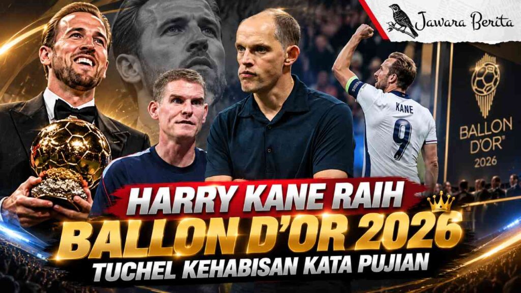 Harry Kane Raih Ballon d'Or, Tuchel Kehabisan Kata Pujian