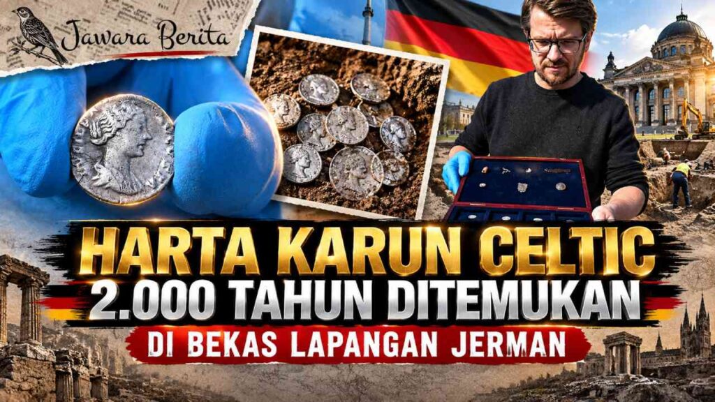 Harta Karun Celtic 2.000 Tahun Ditemukan di Bekas Lapangan Jerman