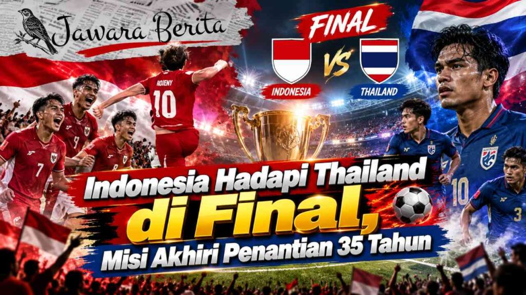 Indonesia Hadapi Thailand di Final, Misi Akhiri Penantian 35 Tahun