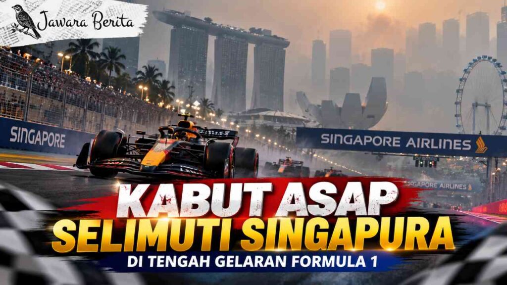 Kabut Asap Selimuti Singapura di Tengah Gelaran Formula 1