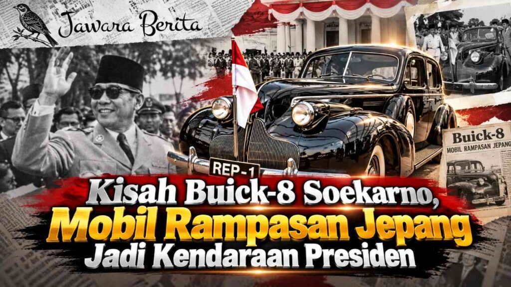 Kisah Buick-8 Soekarno, Mobil Rampasan Jepang Jadi Kendaraan Presiden