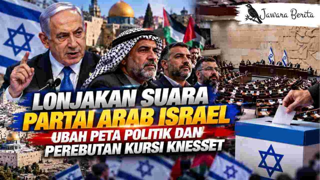 Lonjakan Suara Partai Arab Israel Ubah Peta Politik dan Perebutan Kursi Knesset