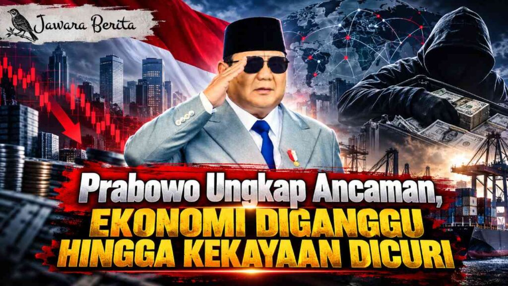 Prabowo Ungkap Ancaman, Ekonomi Diganggu hingga Kekayaan Dicuri