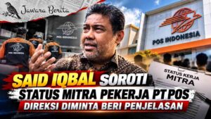 Said Iqbal Soroti Status Mitra Pekerja PT Pos, Direksi Diminta Beri Penjelasan